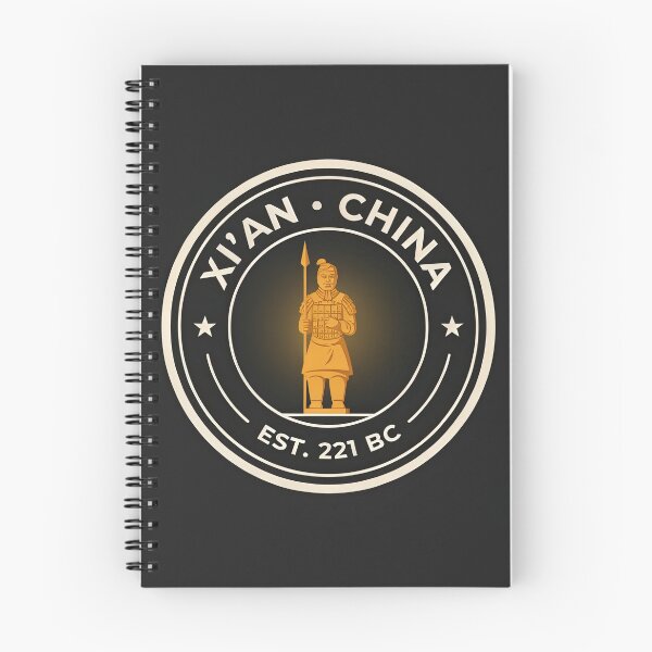 Item preview, Xi'an Terracotta Warrior Crest — China Circular Badge Logo designed and sold by Shutter-Dragon.