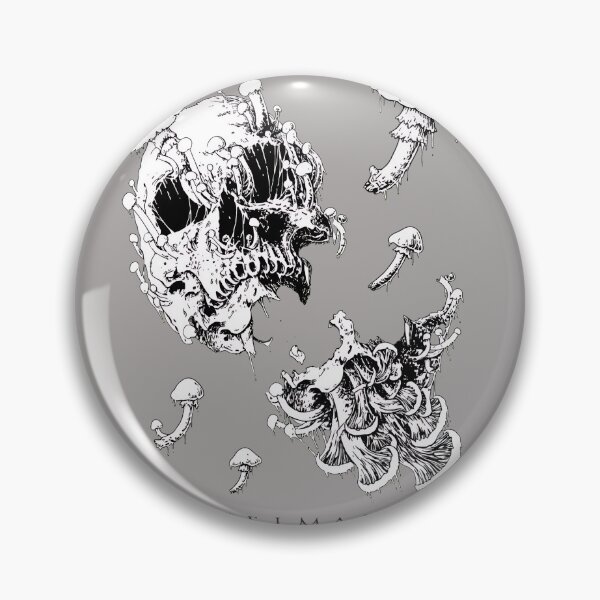 Item preview, ANGELMAKER Skull Fungus Deathcore Merch-6 designed and sold by VivienLiebkow.