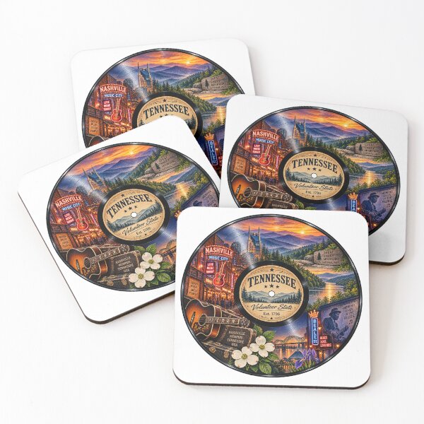 Item preview, Tennessee Vinyl Record designed and sold by Whimspired By Paxx.