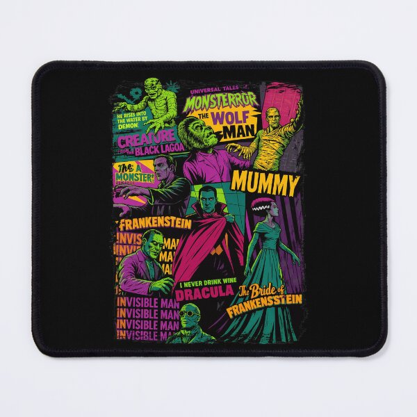 Item preview, Classic Monster Collage Retro Horror designed and sold by Dekeyser36.