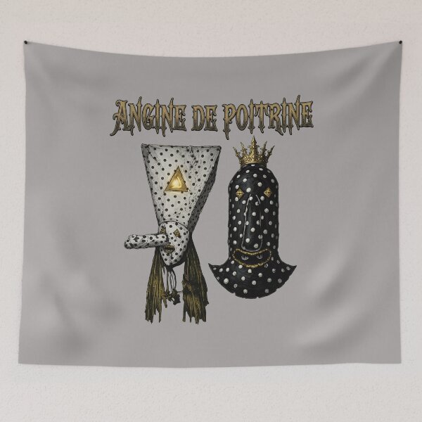 Item preview, ANGINE DE POITRINE Graphic Dot Figures-27 designed and sold by VivienLiebkow.