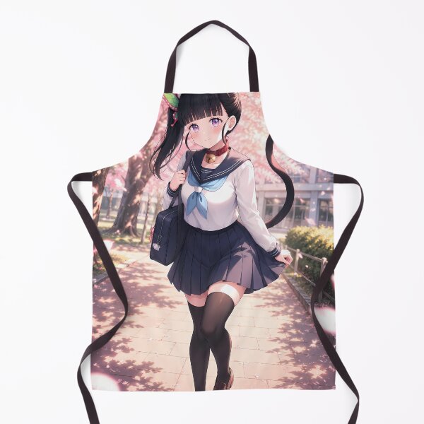 Item preview, Kanao Tsuyuri Demon Slayer Cherry Blossom School Walk designed and sold by SolenneAzur.