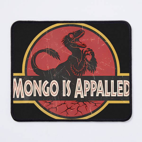 Item preview, Mongo Is Appalled Funny Dinosaur Meme designed and sold by IPProduction.