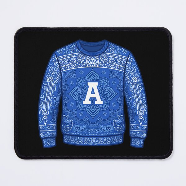 Item preview, Blue Varsity Sweater Graphic designed and sold by Fatalfemme.