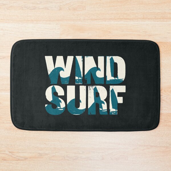 Item preview, Windsurf Vintage Typography Ocean Waves Graphic designed and sold by KiwiRider.
