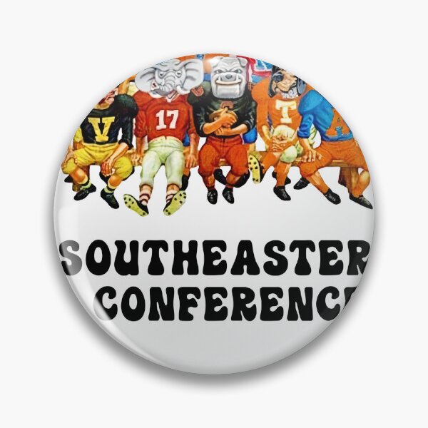 Item preview, SEC Mascots Football, Southeastern Conference Football designed and sold by Zachary Anderson.