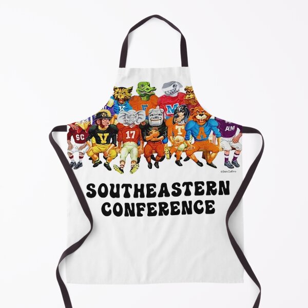 Item preview, SEC Mascots Football, Southeastern Conference Football designed and sold by Zachary Anderson.