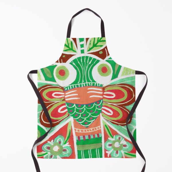 Item preview, Folk Art Moth Floral Symmetry designed and sold by Fani*.