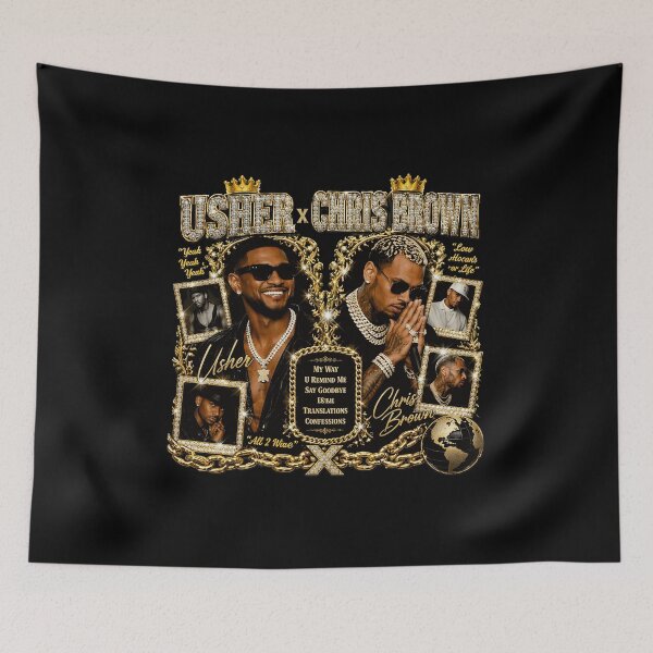 Item preview, R&B Music Icon Duo Fan  designed and sold by Dekeyser36.