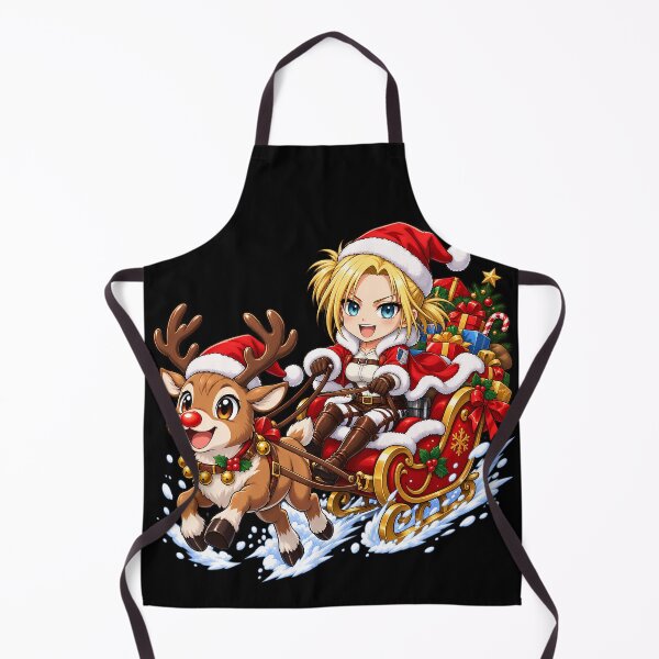 Item preview, Annie Leonhart Christmas Reindeer Sleigh designed and sold by mildaclairmo.