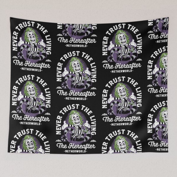 Item preview,  Vintage Cartoon Never Trust The Living - Creepy Cute Goth designed and sold by DavidGibbs32.