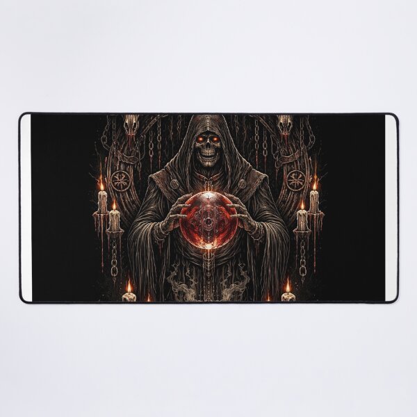 Item preview, Dark Occult Sorcerer with Crimson Orb designed and sold by PghArt.