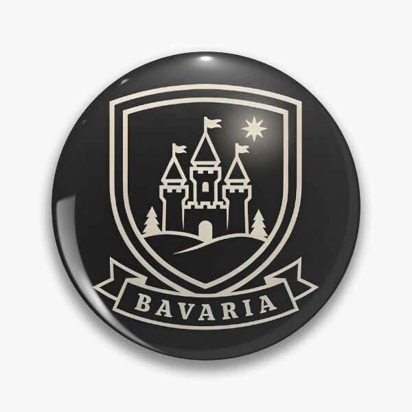 Item preview, Bavaria Castle Crest — Shield Badge Logo designed and sold by Shutter-Dragon.