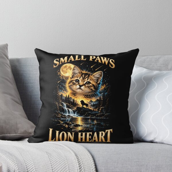 Item preview, Small Paws LION HEART designed and sold by IndieQuill .