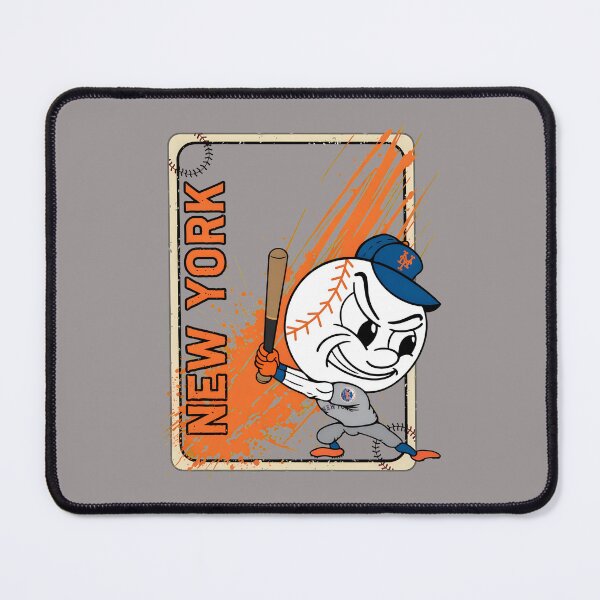 Item preview, Angry Baseball Mascot Swinging Bat Mets Style-53 designed and sold by AlexanderWisni.