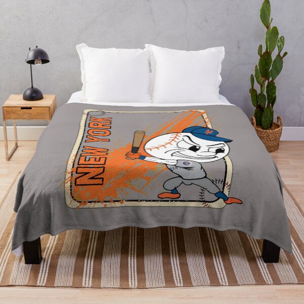 Item preview, Angry Baseball Mascot Swinging Bat Mets Style-53 designed and sold by AlexanderWisni.