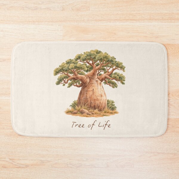 Item preview, Tree of Life Baobab Watercolor designed and sold by mycute-stickers.