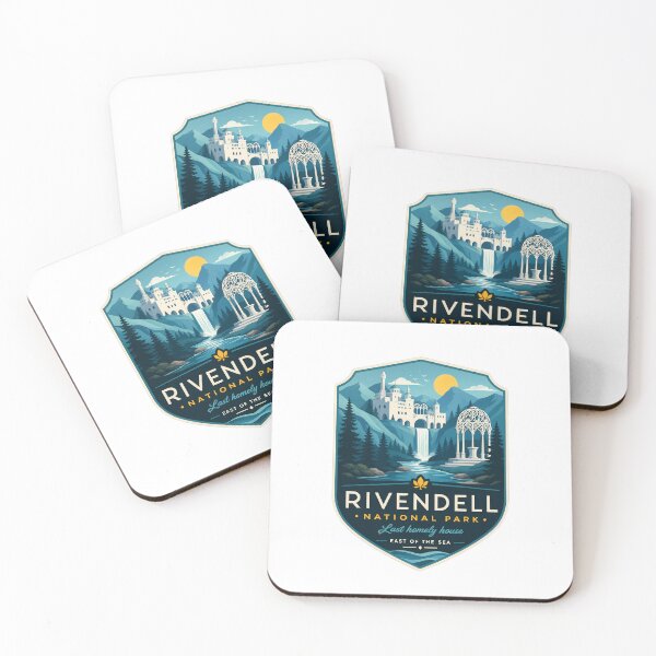 Item preview, Rivendell National Park Nature Landscape designed and sold by FrontierCosmic.