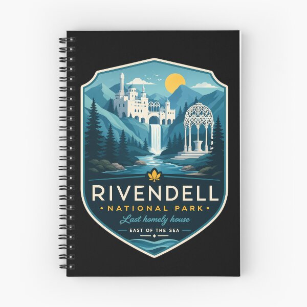 Item preview, Rivendell National Park Nature Landscape designed and sold by FrontierCosmic.