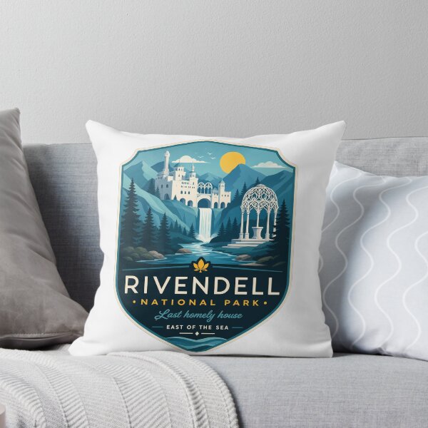 Item preview, Rivendell National Park Nature Landscape designed and sold by FrontierCosmic.