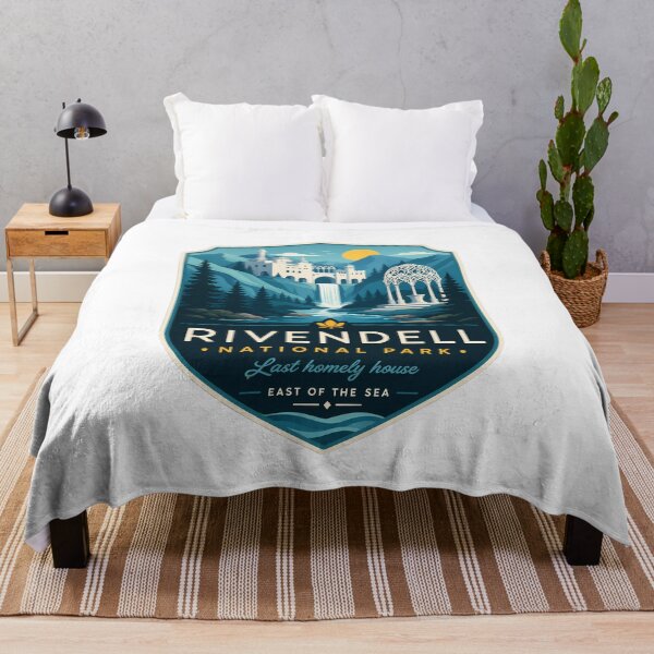 Item preview, Rivendell National Park Nature Landscape designed and sold by FrontierCosmic.