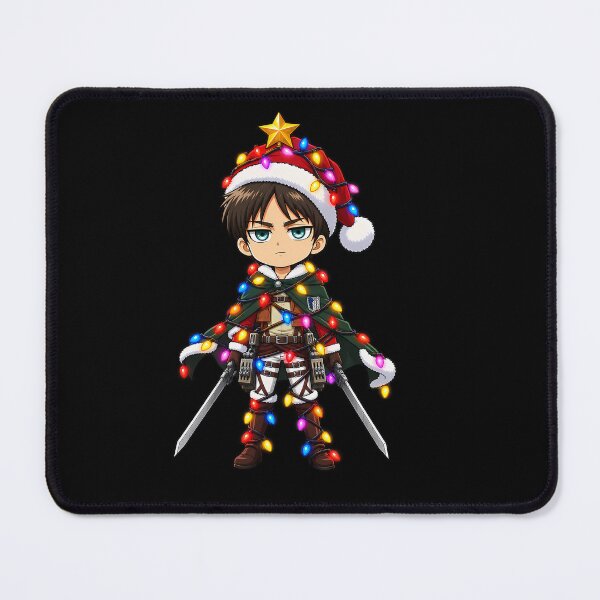 Item preview, Eren Yeager Christmas Tangled Lights designed and sold by mildaclairmo.