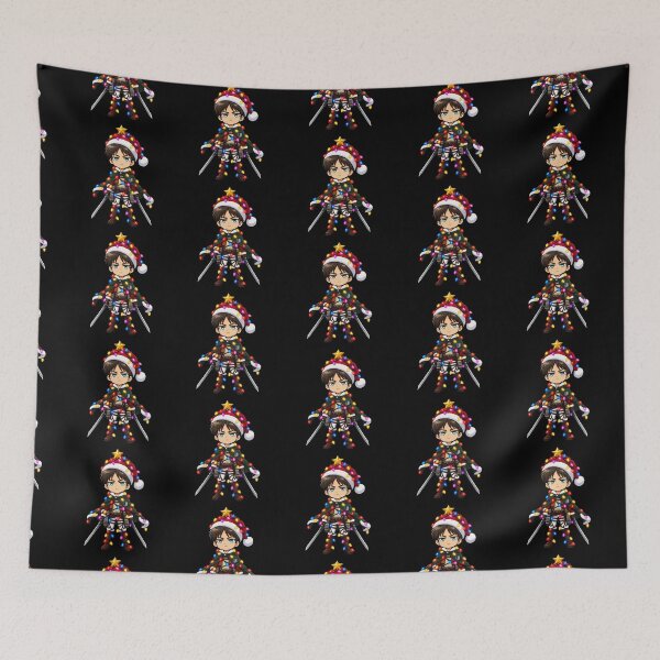 Item preview, Eren Yeager Christmas Tangled Lights designed and sold by mildaclairmo.