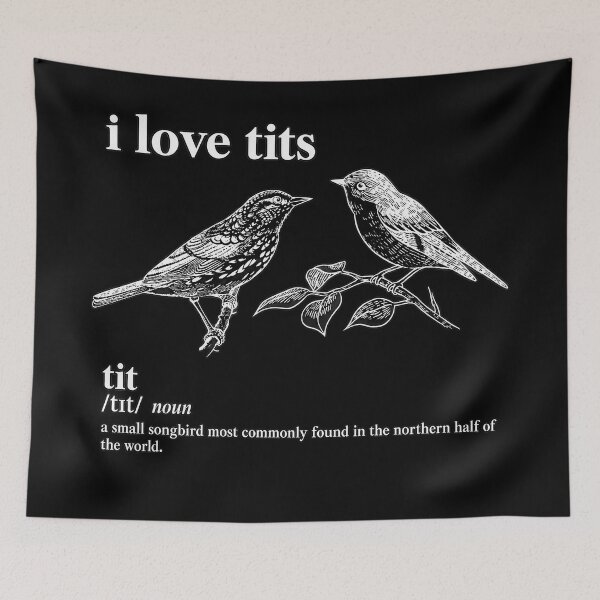 Item preview, I Love Birds (TTS) designed and sold by Ribeiro-Art.