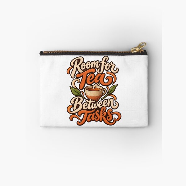 Item preview, Room for Tea Between Tasks Cozy Tea Lettering designed and sold by Bikivuno.