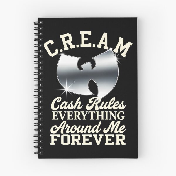 Item preview, Cream Wu Tang Clan Chrome Logo Vintage Hip Hop Shi designed and sold by DavidGibbs32.