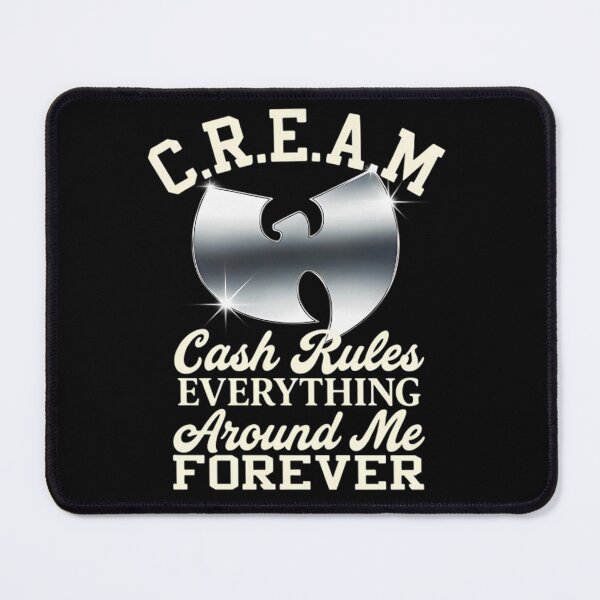 Item preview, Cream Wu Tang Clan Chrome Logo Vintage Hip Hop Shi designed and sold by DavidGibbs32.