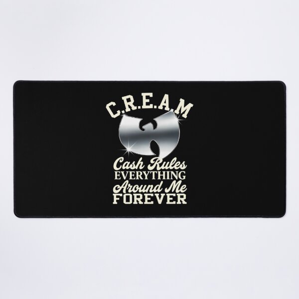Item preview, Cream Wu Tang Clan Chrome Logo Vintage Hip Hop Shi designed and sold by DavidGibbs32.