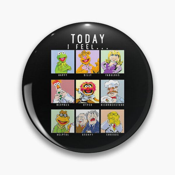 Item preview, The Muppets Today I Feel Characters Emotion Grid designed and sold by ArdanaMilsman.