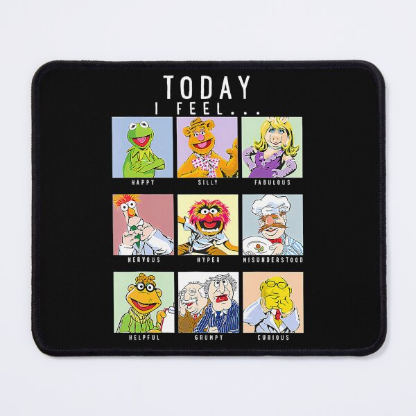 Item preview, The Muppets Today I Feel Characters Emotion Grid designed and sold by ArdanaMilsman.