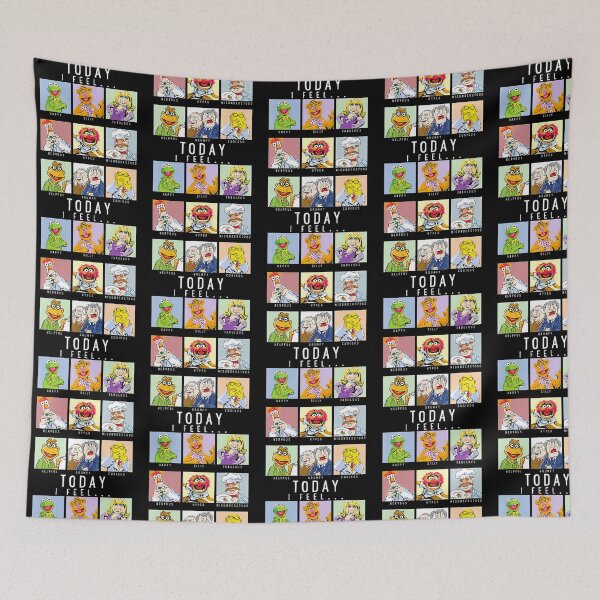 Item preview, The Muppets Today I Feel Characters Emotion Grid designed and sold by ArdanaMilsman.