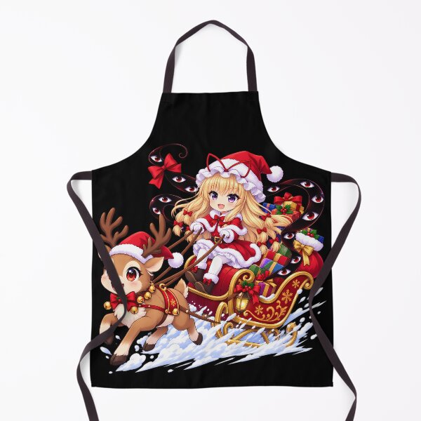 Item preview, Yukari Yakumo Touhou Christmas Reindeer Sleigh Delivery designed and sold by mildaclairmo.