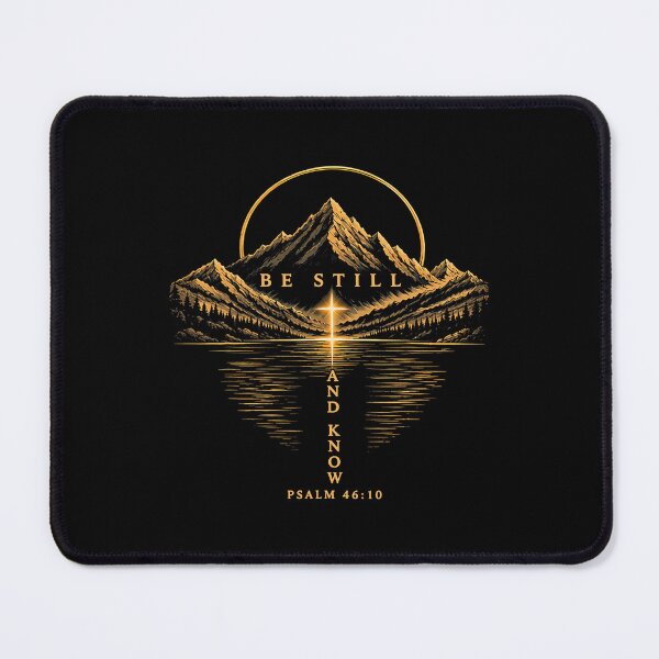 Item preview, Be Still And Know Psalm 46:10 Mountain Christian Faith designed and sold by Mind-Drift.