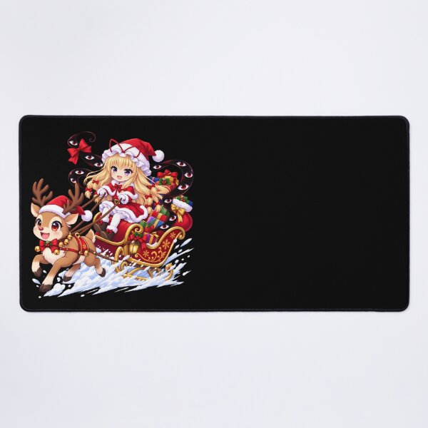 Item preview, Yukari Yakumo Touhou Christmas Reindeer Sleigh Delivery designed and sold by mildaclairmo.