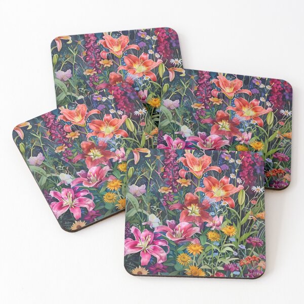 Item preview, Vintage Botanical Wild Flowers Floral Seamless Patterns Flower Garden Digital Illustration Nature Elegance designed and sold by Matt_Smith.