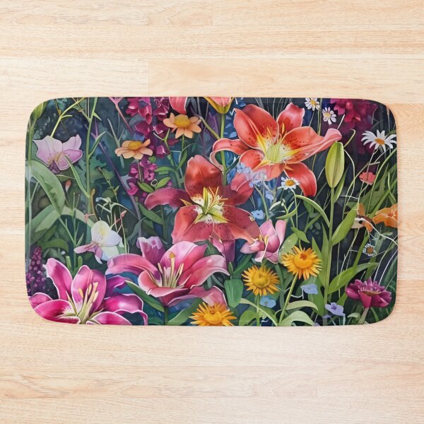 Item preview, Vintage Botanical Wild Flowers Floral Seamless Patterns Flower Garden Digital Illustration Nature Elegance designed and sold by Matt_Smith.