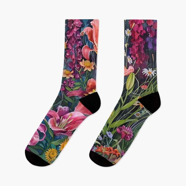 Item preview, Vintage Botanical Wild Flowers Floral Seamless Patterns Flower Garden Digital Illustration Nature Elegance designed and sold by Matt_Smith.