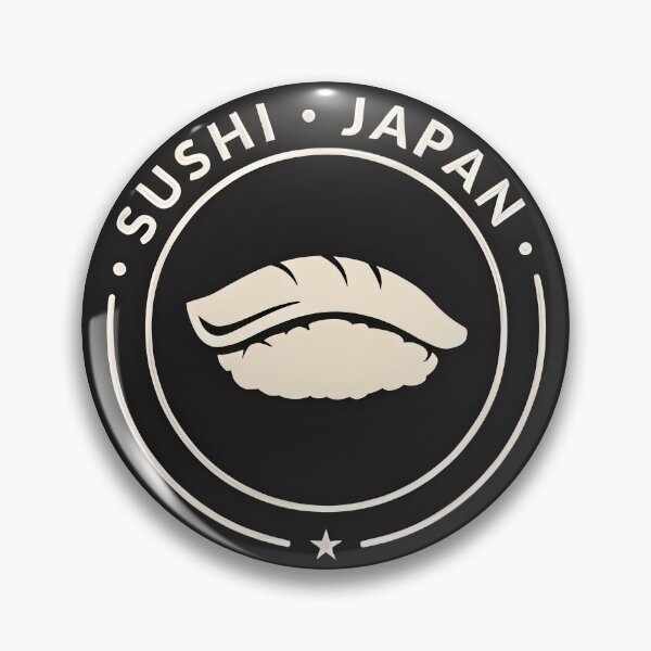 Item preview, Sushi Crest — Japan Circular Badge Logo designed and sold by Shutter-Dragon.