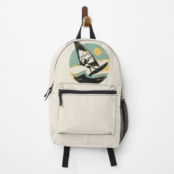 Item preview, Windsurfing Vintage Sunset Ocean Watersports Graphic designed and sold by KiwiRider.