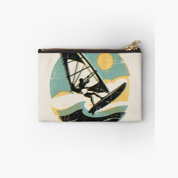 Item preview, Windsurfing Vintage Sunset Ocean Watersports Graphic designed and sold by KiwiRider.