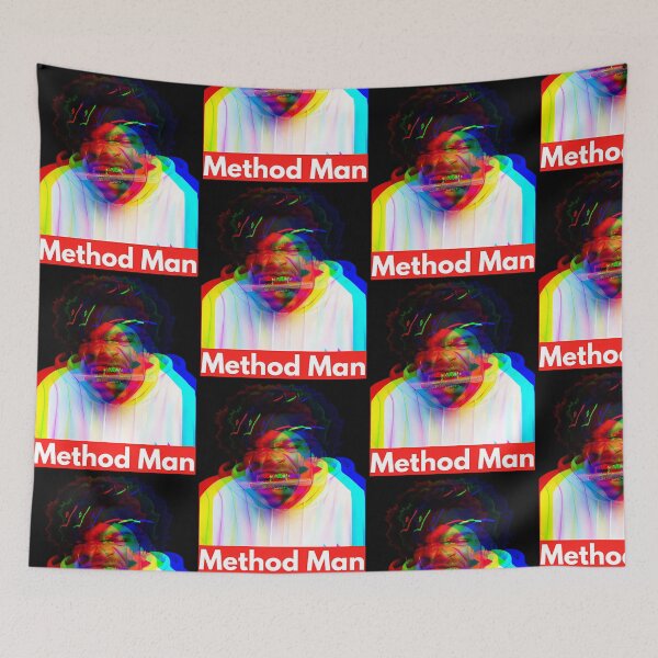 Item preview, Method Man Glitch Art Iconic Hip Hop Legend Rgb Sp designed and sold by DavidGibbs32.