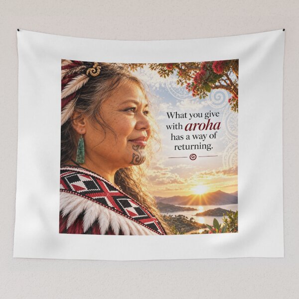 Item preview, What You Give With Aroha Returns designed and sold by Josie1947.