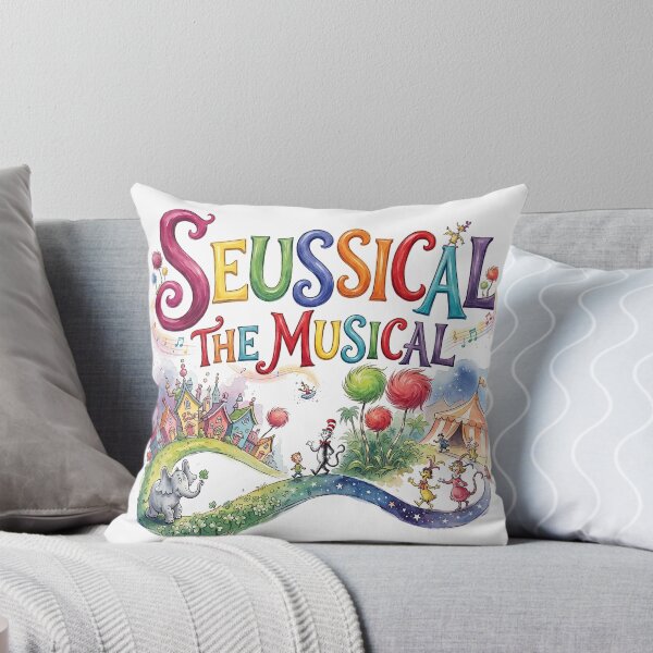 Item preview, Seussical the Musical - Whimsical Theater Art designed and sold by Lyric Vault - Rock on.