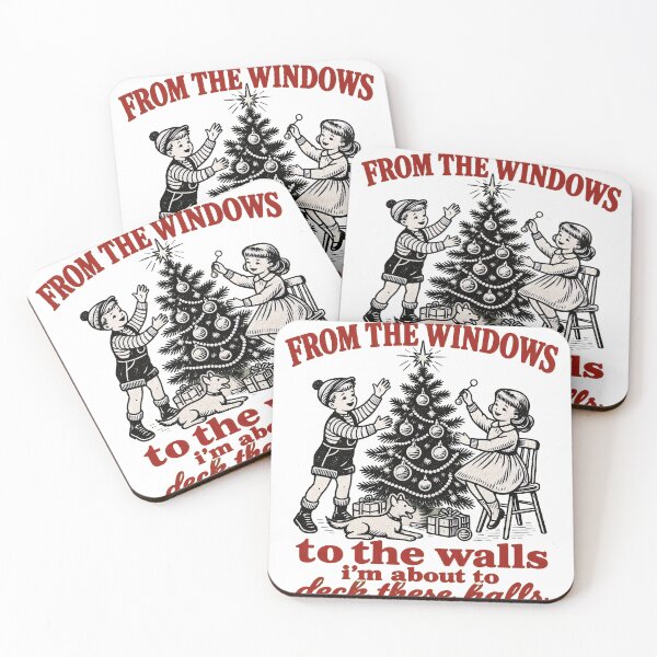 Item preview, Funny Christmas Tshirts From The Windows To The Walls I'm About To designed and sold by welshverniceABC.
