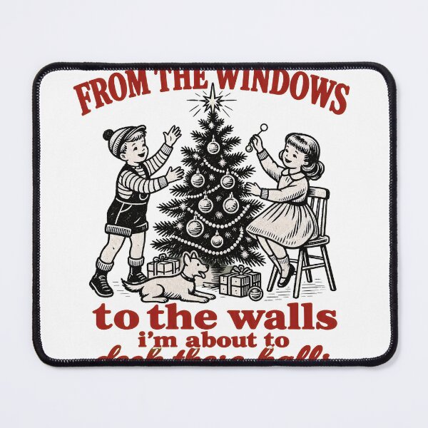 Item preview, Funny Christmas Tshirts From The Windows To The Walls I'm About To designed and sold by welshverniceABC.