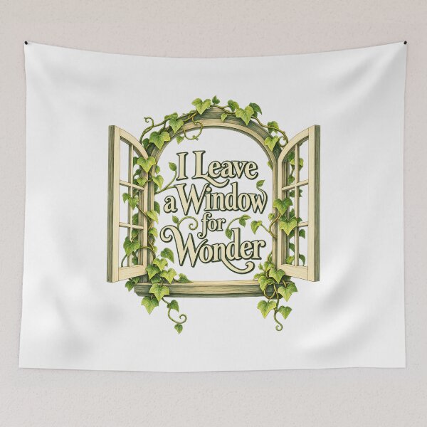 Item preview, Window for Wonder Botanical Window Typography designed and sold by Bikivuno.